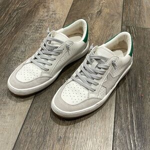 Barely worn Vintage Havana Shoes - 8.5 Womens designer Star flats white green